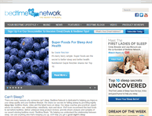 Tablet Screenshot of bedtimenetwork.com